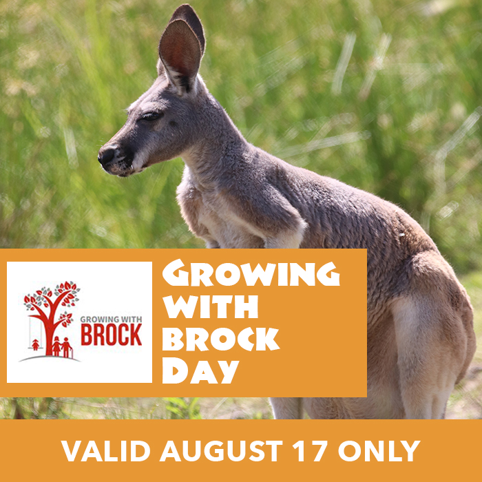 Growing with Brock Day Tickets